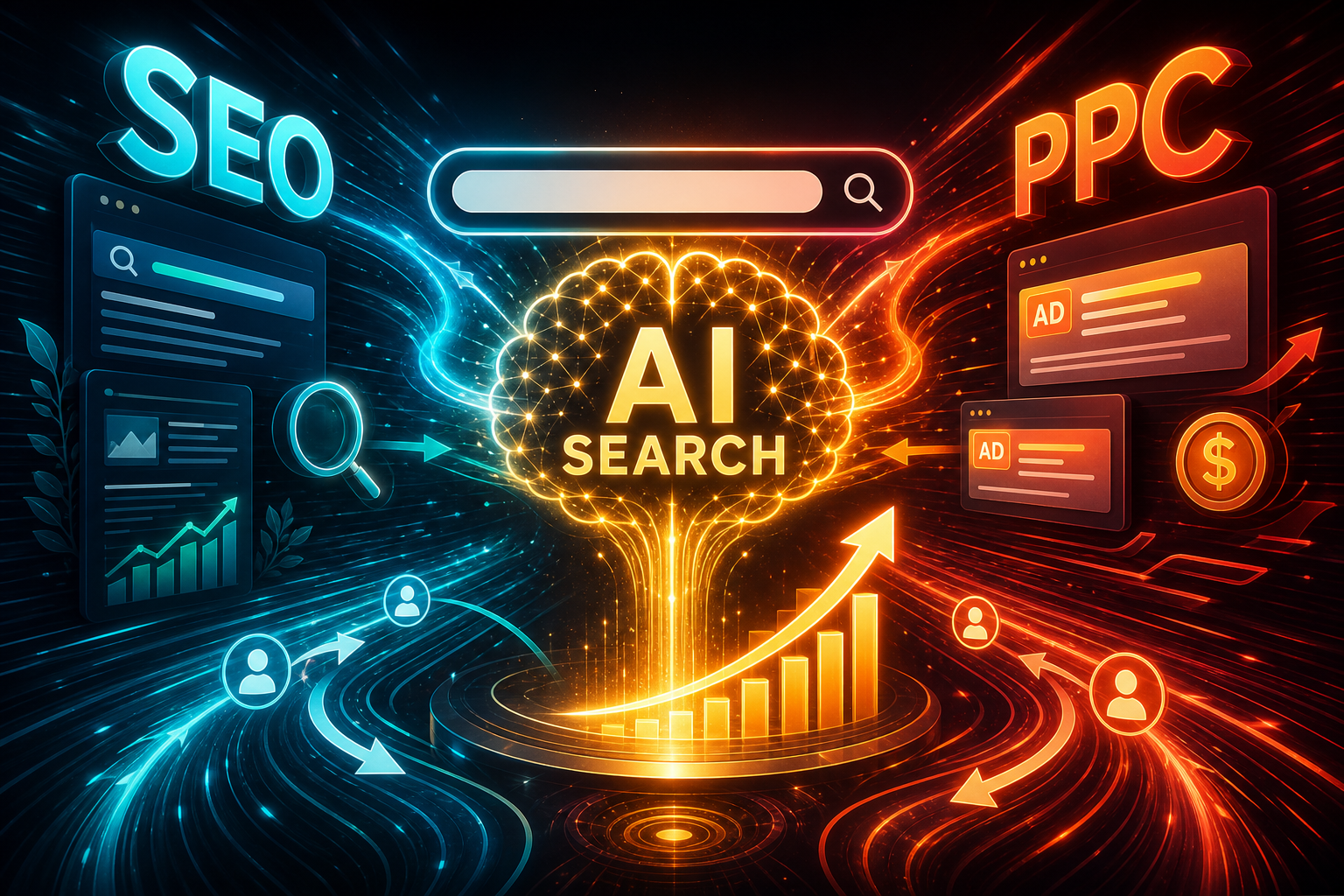 Integrated SEO, PPC, and AI search strategy