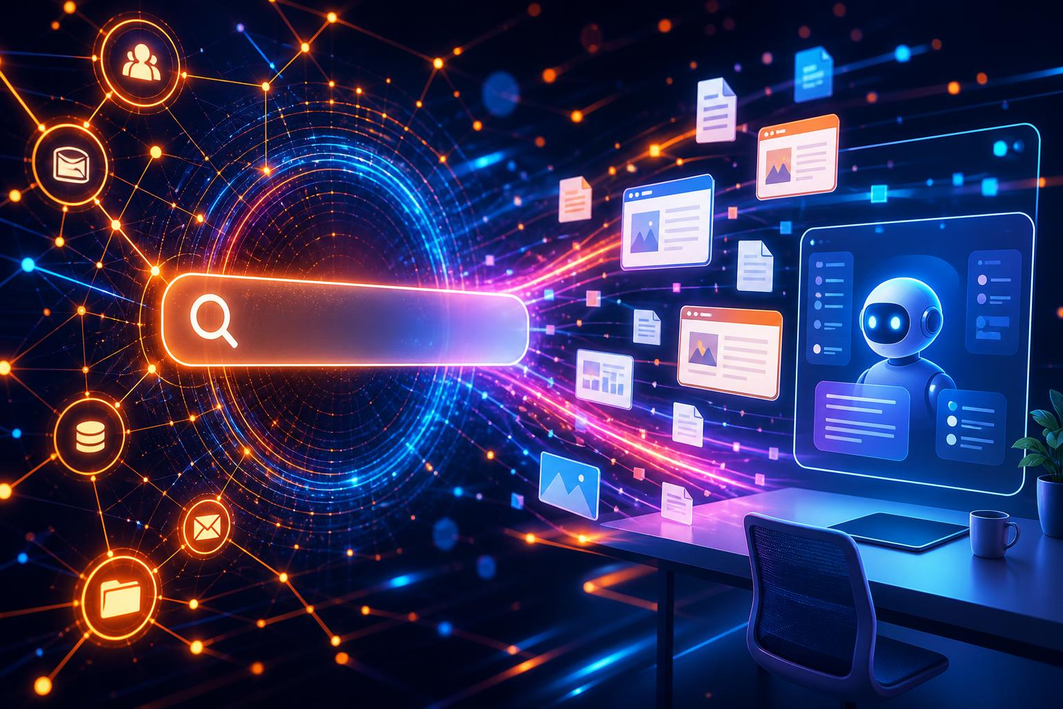 AI agent search engine indexing company files, websites, and data through Cloudflare AI Search