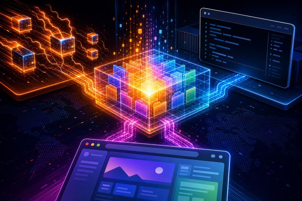 AI agent runtime workspace with shared filesystem, edge isolates, containers, and browser tools